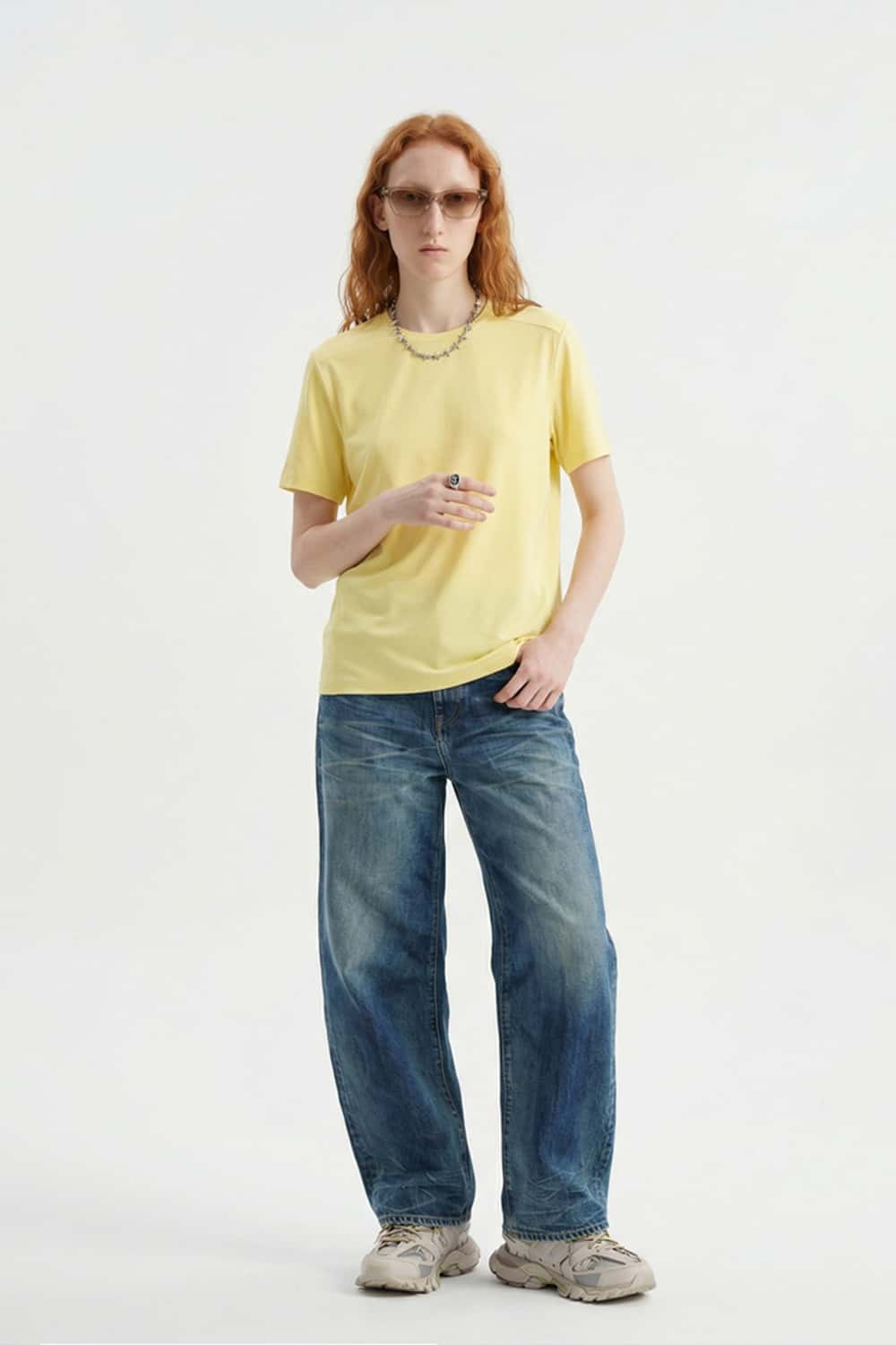 Performance Quick-Dry Active Tee - Yellow
