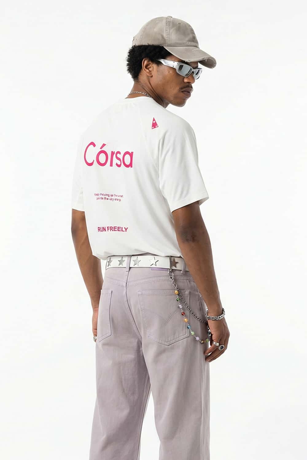 Quick-Dry Colorblock Active Tee - White
