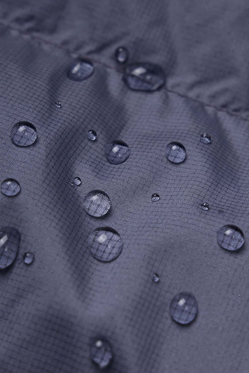 Lightweight Water-Repellent Hooded Jacket - Purple