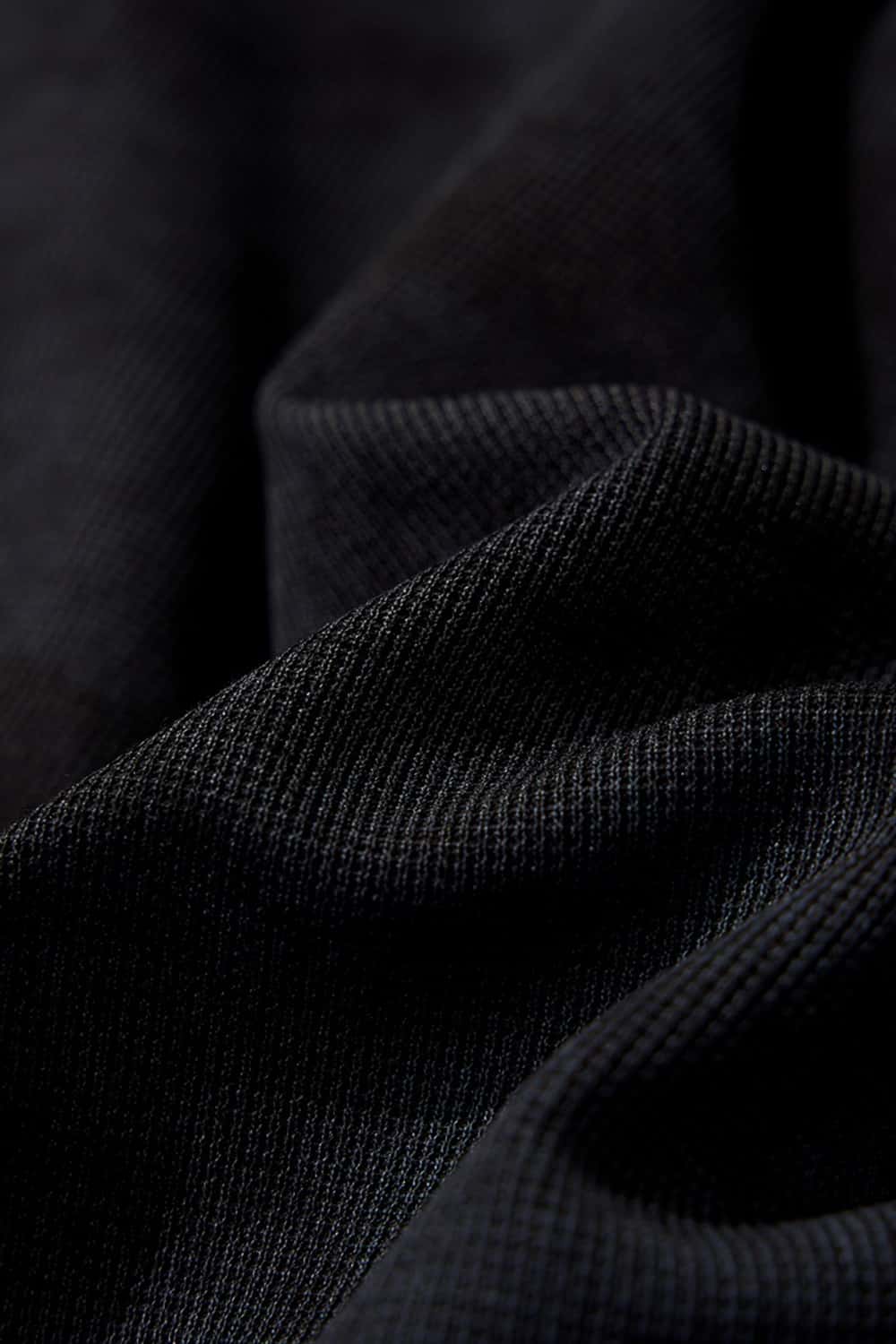 Textured Puff-Print Graphic Tee - Black