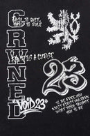 Washed Front Graphic T-Shirt - Fried Snowflakes