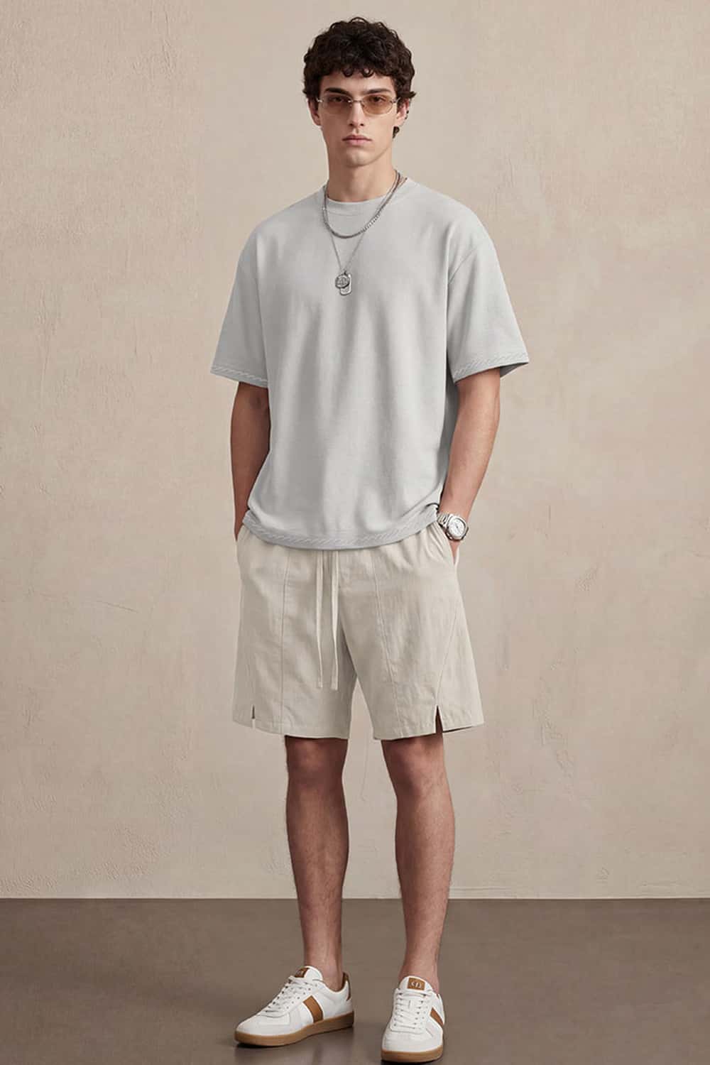 Relaxed Fit Everyday T-Shirt - Gray