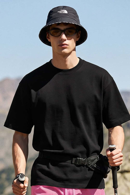 Heavyweight Relaxed Crew T-Shirt - Black