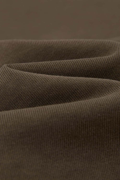 Heavyweight Relaxed Crew T-Shirt - Brown