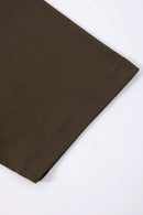 Heavyweight Relaxed Crew T-Shirt - Brown
