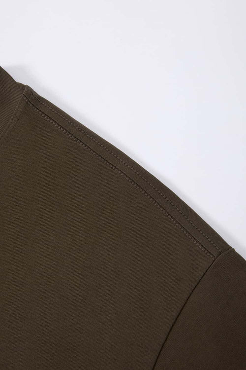 Heavyweight Relaxed Crew T-Shirt - Brown