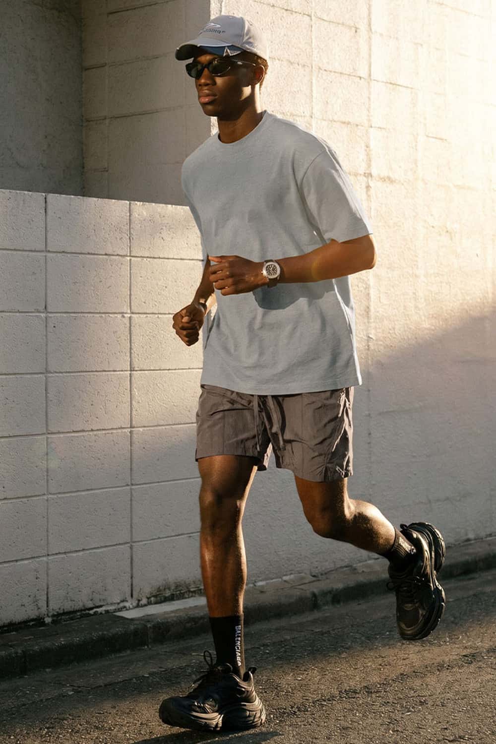 Heavyweight Relaxed Crew T-Shirt - Heather Gray