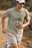 Heavyweight Relaxed Crew T-Shirt - Khaki