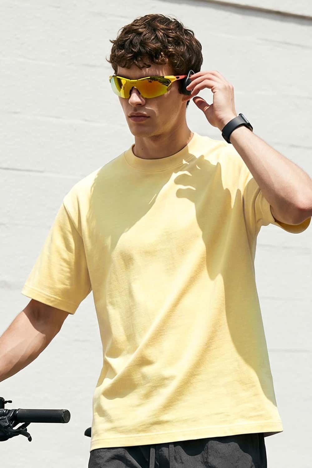 Heavyweight Relaxed Crew T-Shirt - Yellow