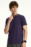 Lightweight Quick-Dry Training T-Shirt - Purple