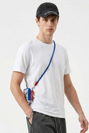 Quick-Dry Stretch Crew T-Shirt - White