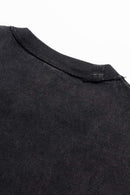 Washed Cherry Graphic Loose Fit T-Shirt - Fried Snowflakes