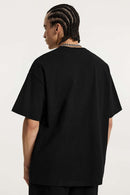 Collegiate Graphic Loose Fit T-Shirt - Black