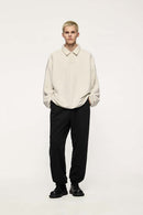 Relaxed Fleece Jogger Sweatpants - Active Black