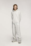 Relaxed Fleece Jogger Sweatpants - Flower Gray