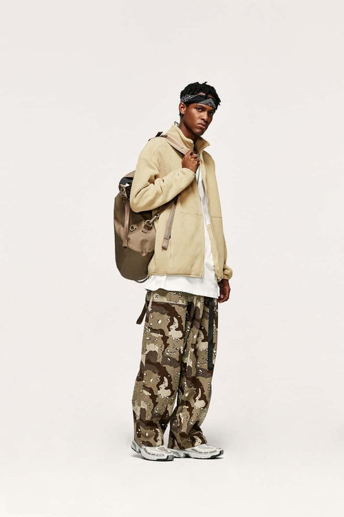 Heavyweight Fleece Zip-Up Jacket - Yellow