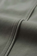Utility Zip-Up Stand Collar Vest - Gray