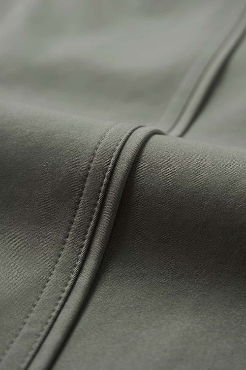 Utility Zip-Up Stand Collar Vest - Gray