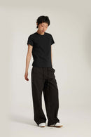 Heavyweight Crew Neck T-Shirt - Black