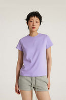 Heavyweight Crew Neck T-Shirt - Light Purple