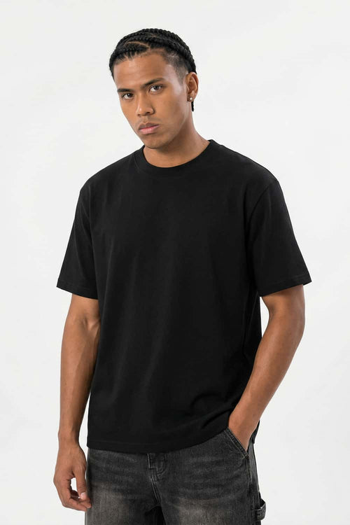 Everyday Crewneck Short Sleeve Tee - Black
