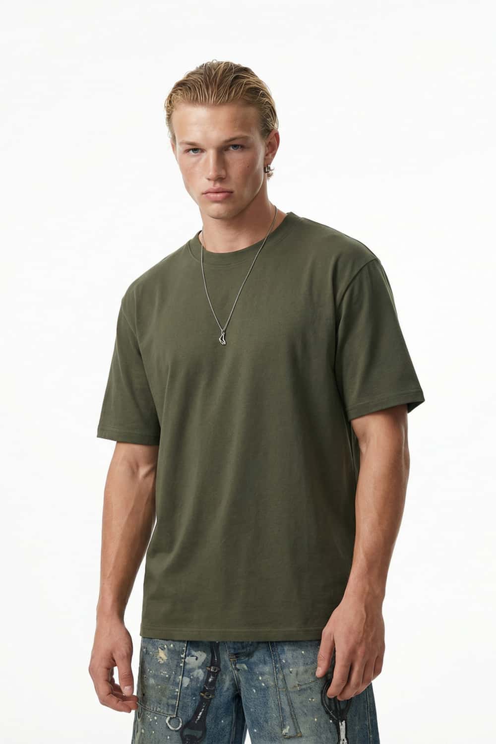 Everyday Crewneck Short Sleeve Tee - Olive