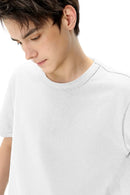 Heavyweight Regular Fit Crewneck T-Shirt - Off White