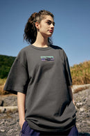 Heavyweight Graphic Loose Fit T-Shirt - Dark Gray