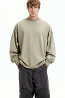 Heavyweight Loose Long-Sleeve T-Shirt - Sand
