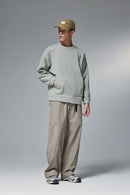 Stretch Fleece Pocket Sweatshirt - Stone Gray