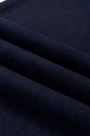 Wide-Leg Washed Denim Jeans - Blue