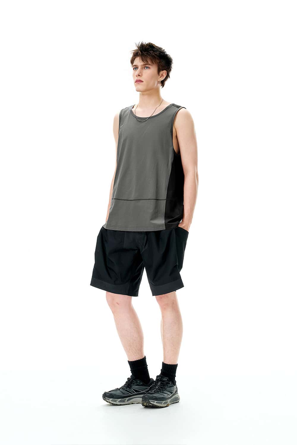 Lightweight Quick-Dry Tank Top - Gray