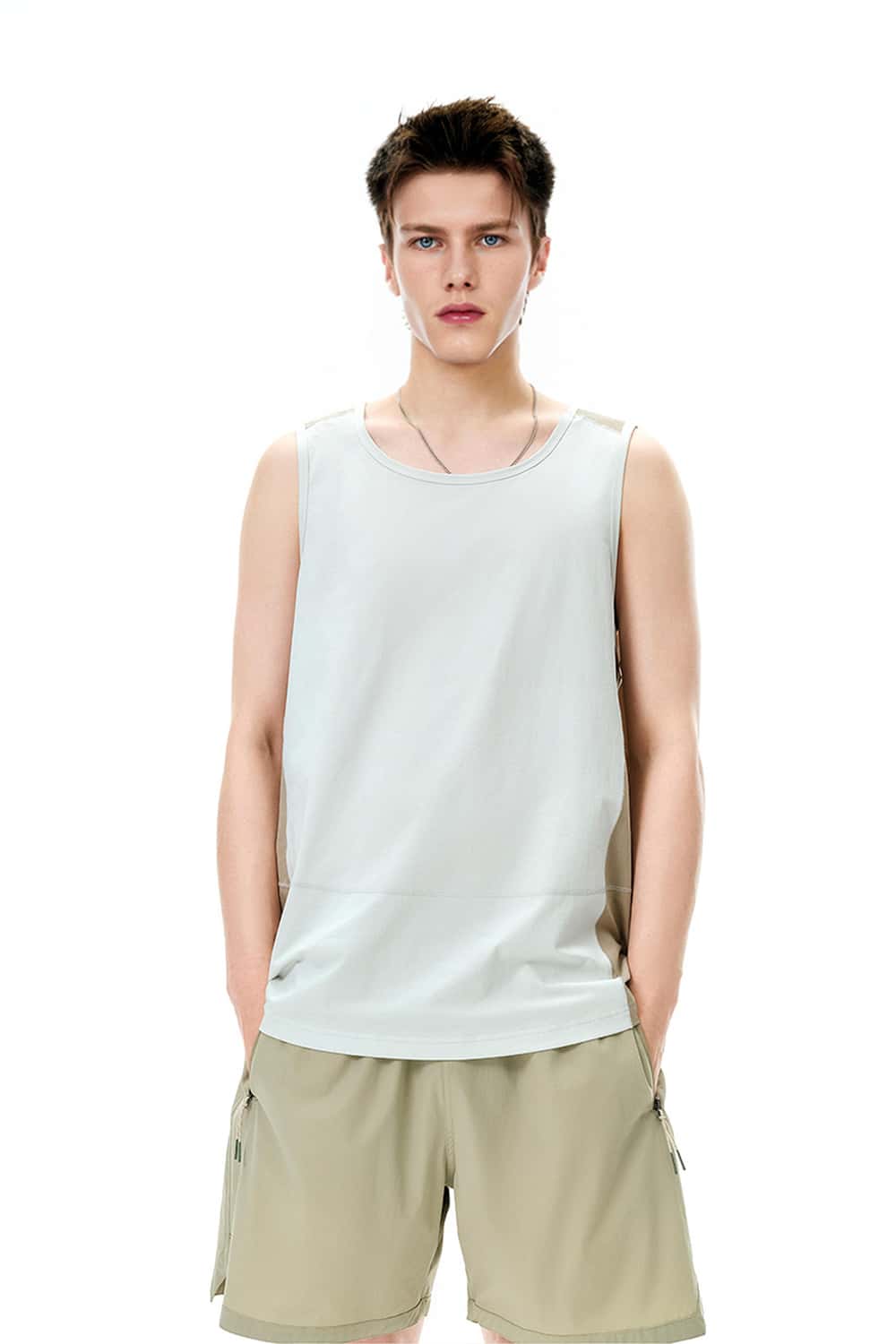 Lightweight Quick-Dry Tank Top - White