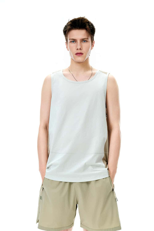Lightweight Quick-Dry Tank Top - White