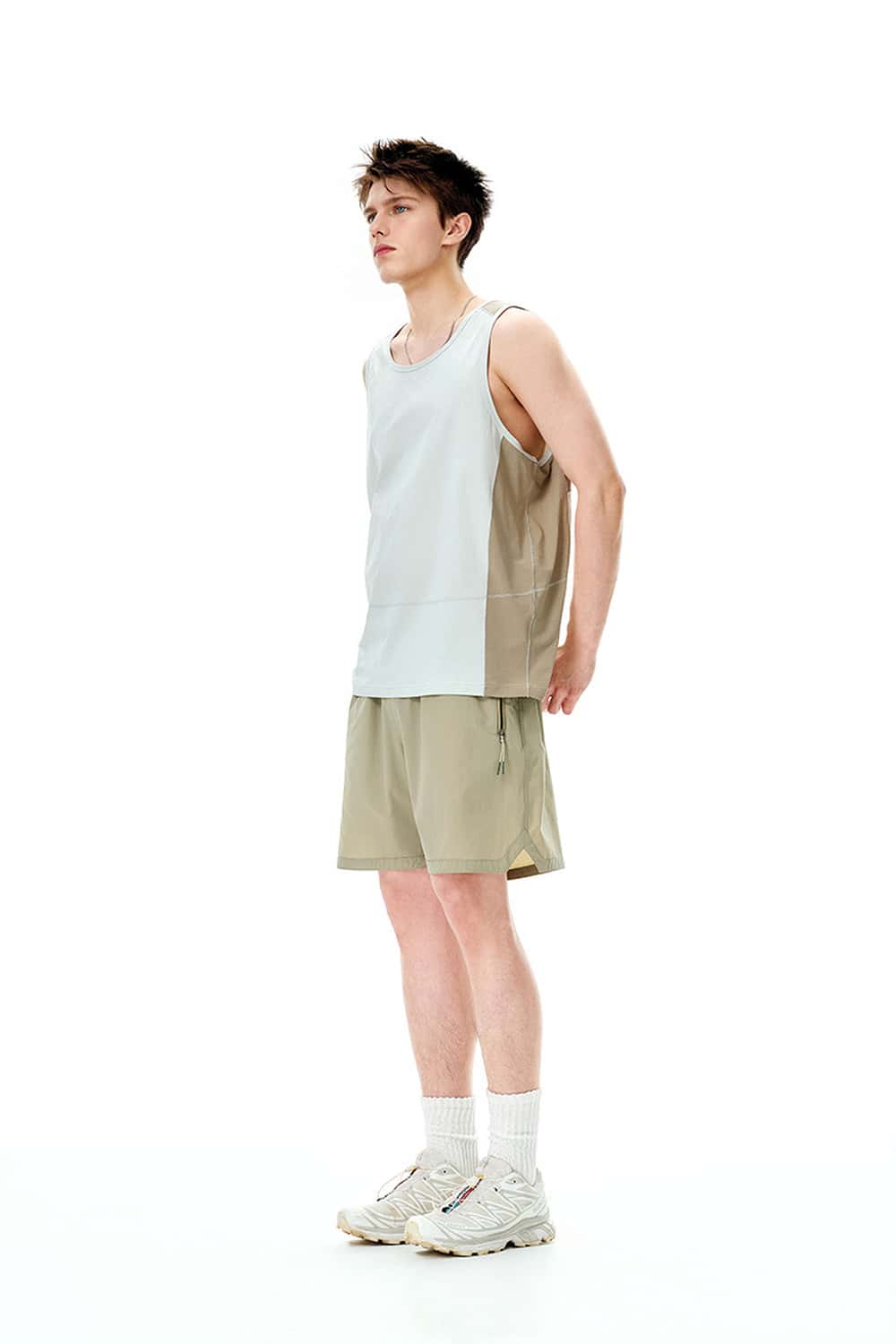 Lightweight Quick-Dry Tank Top - White