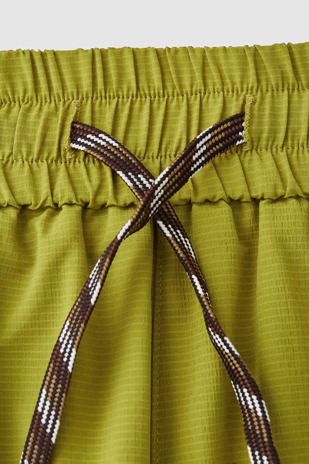 Quick-Dry Drawstring Utility Shorts - Green