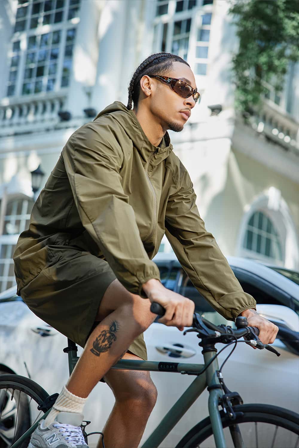 Quick-Dry Drawstring Utility Shorts - Moss Green