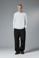 Minimal Relaxed Nylon Pants - Black