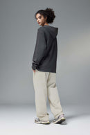 Minimal Relaxed Nylon Pants - White