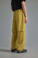 Convertible Zip-Off Utility Pants - Green
