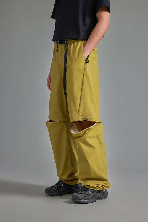 Convertible Zip-Off Utility Pants - Green