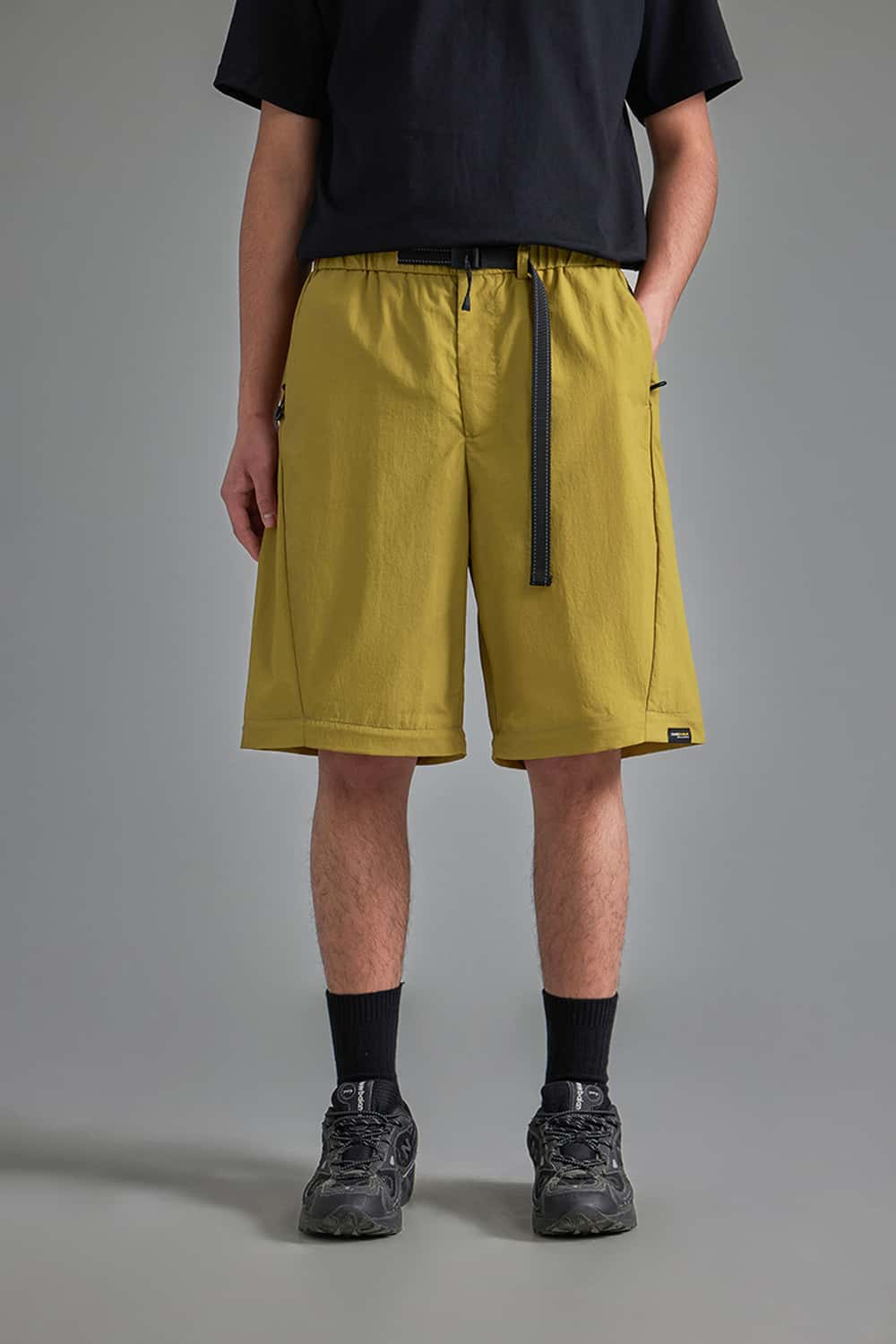 Convertible Zip-Off Utility Pants - Green