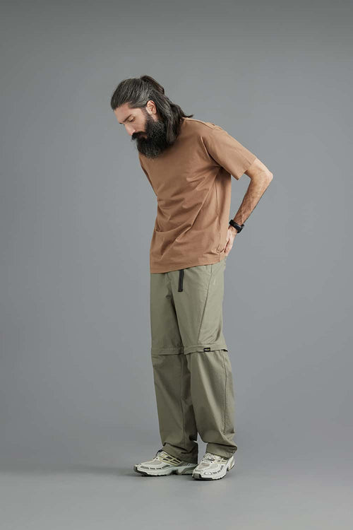 Convertible Zip-Off Utility Pants - Trunk Brown