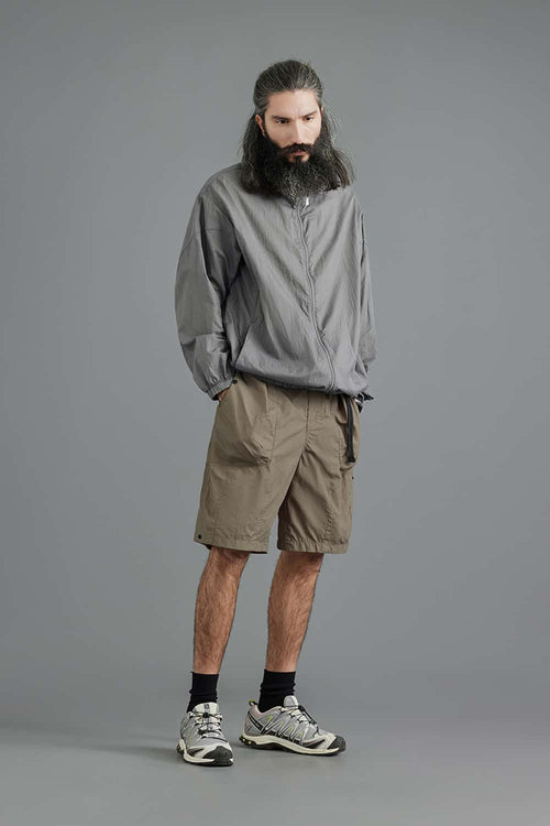 Utility Pocket Nylon Shorts - Trunk Brown