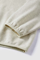 Loose Fleece Crewneck Sweatshirt - Heather Gray