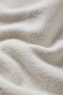 Loose Fleece Crewneck Sweatshirt - Heather Gray