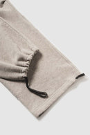 Fleece Straight-Leg Sweatpants - Heather Gray
