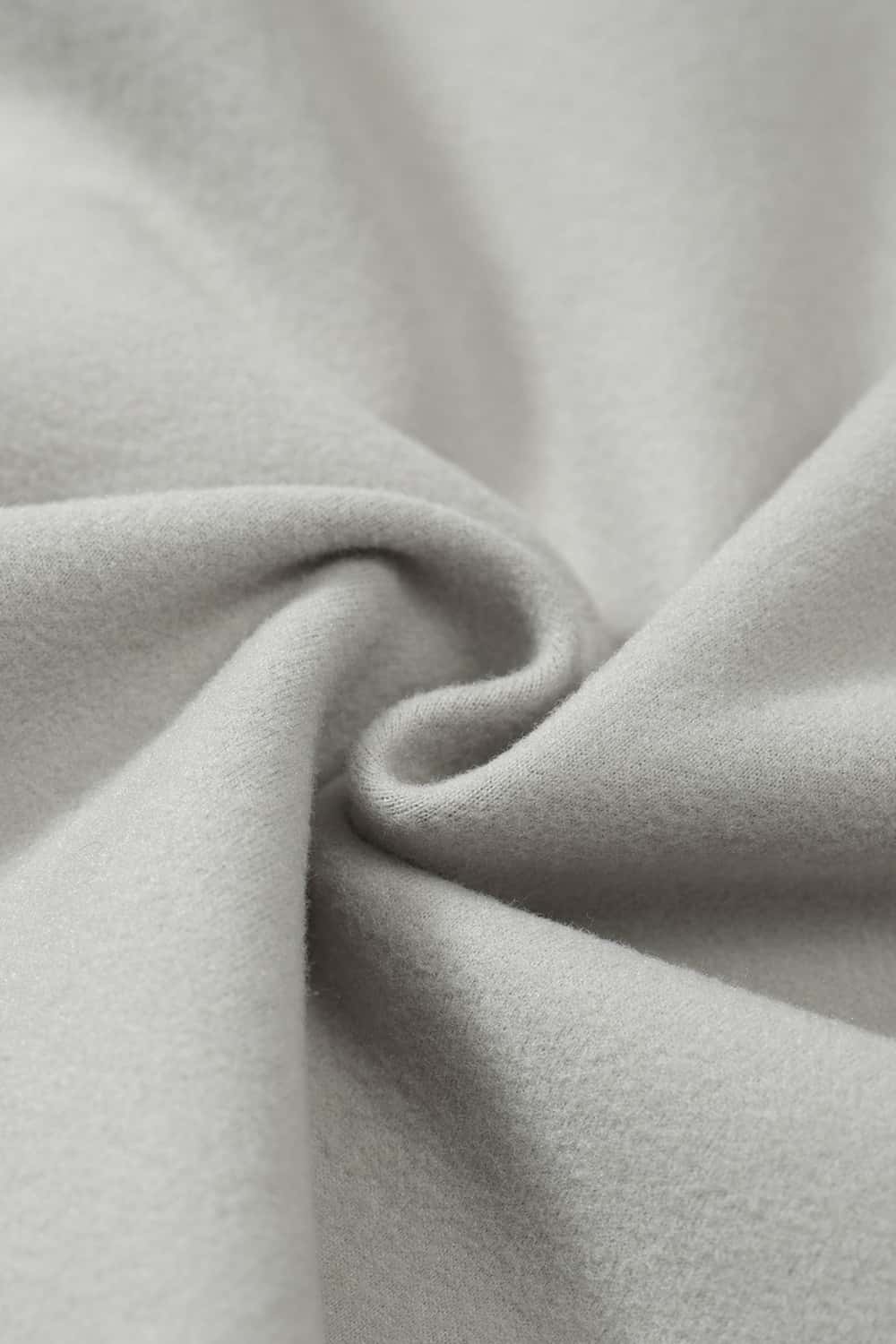 Fleece Stand-Collar Zip Jacket - Layered Rock Gray