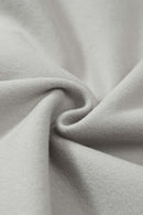 Fleece Stand-Collar Zip Jacket - Layered Rock Gray