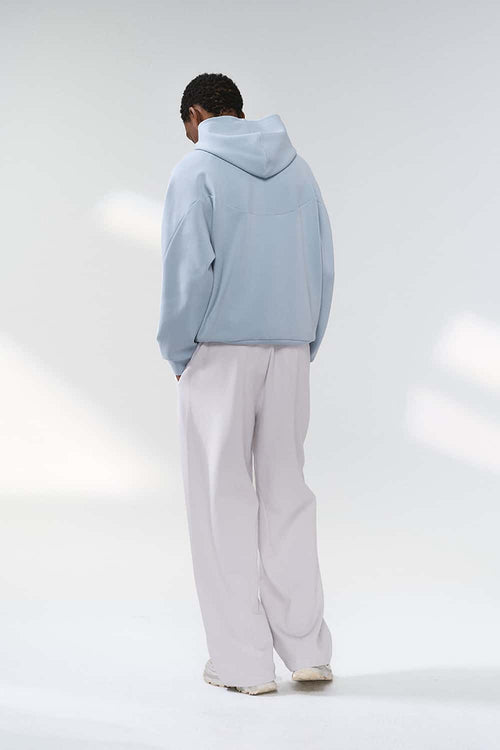 Stretch Full-Zip Hooded Jacket - Blue